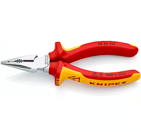 08 26 145 - SİVRİ UÇLU KOMBİNE PENSE 145MM - KNIPEX - 1