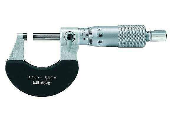 102-301 - 0-25MM 0.01 DIŞ ÇAP MİKROMETRESİ - 1