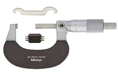 102-302 - 25-50MM 0.01 DIŞ ÇAP MİKROMETRESİ - 