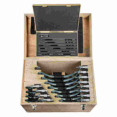 103-914-50 - 0-300mm / 0,01mm MEKANİK DIŞ ÇAP MİKROMETRE SET - 