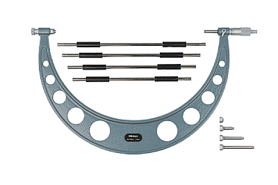 104-145A - 600-700mm / DEĞİŞTİRİLEBİLİR UÇLU DIŞ ÇAP MİKROMETRE SETİ - 