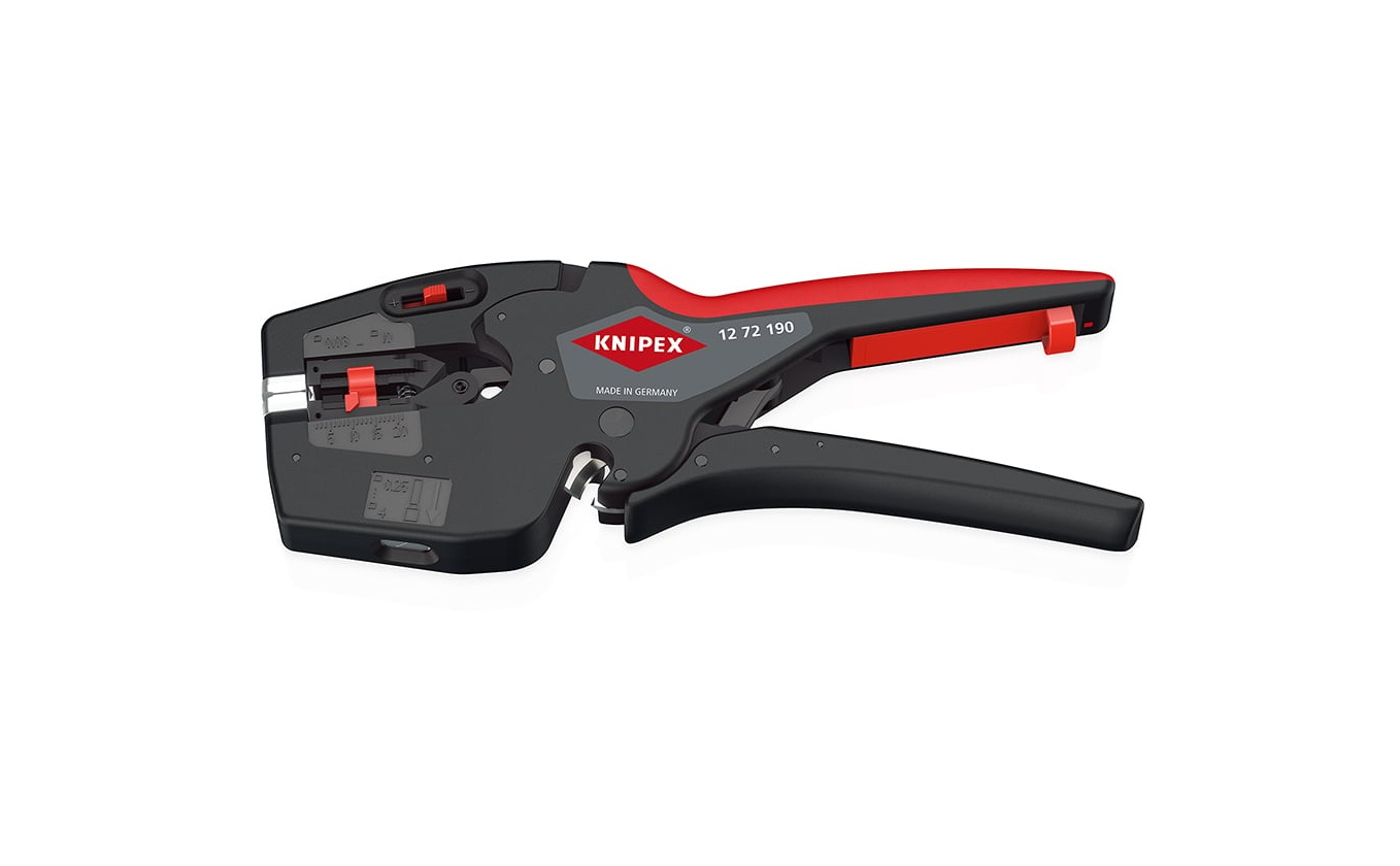 12 72 190 - YÜKSÜK SIKMA ÖZELLİKLİ KABLO SIYIRMA ALETİ KNIPEX - 1