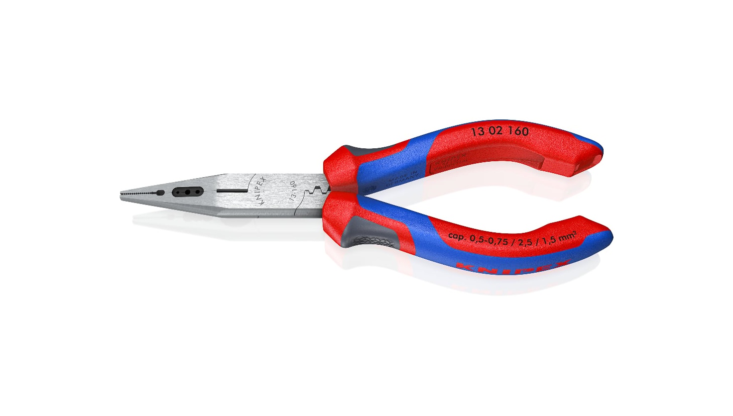 13 02 160 - ELEKTRİKÇİ PENSESİ 160MM - KNIPEX - 1