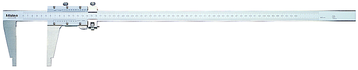 160-101 - 0-600mm / 0,2mm ÇENE BOYU:100mm SİVRİ UÇLU ÇENELİ KUMPAS - 1