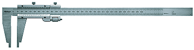 160-128 - 0-450mm / 0,2mm ÇENE BOYU:100mm SİVRİ UÇLU ÇENELİ KUMPAS - 