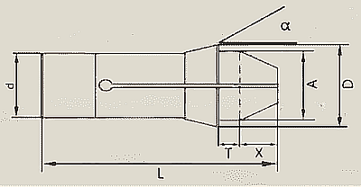 161E130RLS - 161E DIN6343 PENS 13MM YUVARLAK KANALSIZ UZUN - 2