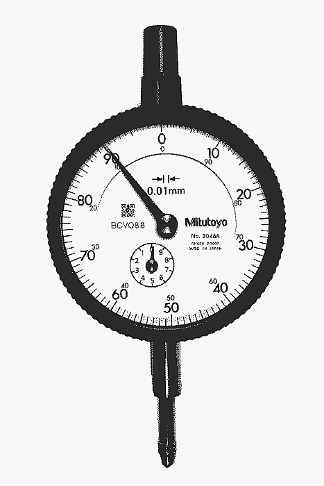 2047A - 0-10 / 0,01mm KULPLU KOMPARATÖR SAATİ - 1