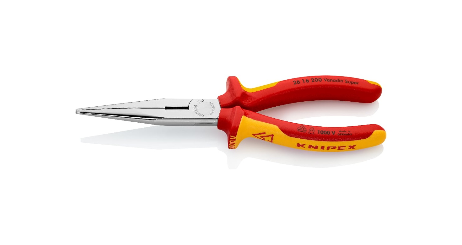 26 16 200 - VDE UZUN KARGABURUN 200MM - KNIPEX - 1