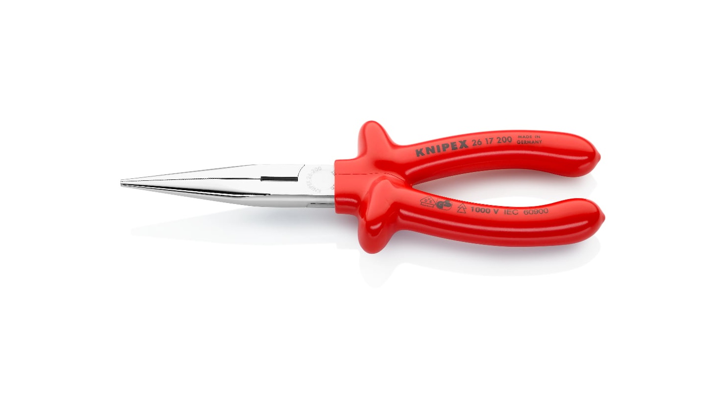 26 17 200 - VDE UZUN KARGABURUN 200MM - KNIPEX - 1