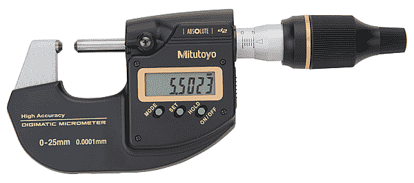 293-100-20 0-25mm - YÜKSEK HASSASİYET DİJİTAL MİKROMETRE - 1