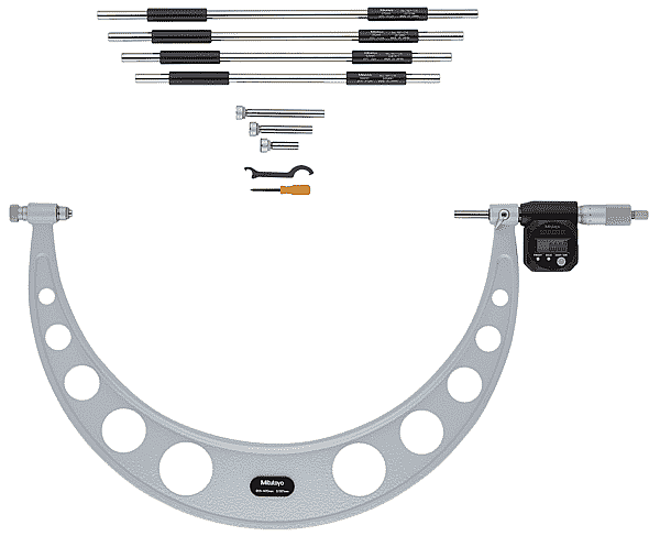 340-522 - 500-600mm DIŞ ÇAP MİKROMETRE DEĞİŞEBİLİR UÇLU - 1