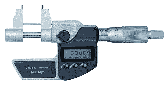 345-250-30 - 5-30mm / 0,001 DİJİTAL İÇ ÇAP MİKROMETRE - 1