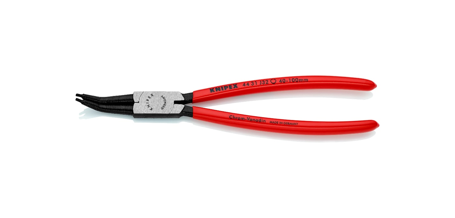 44 31 J32 - EĞRİ 45 DERECE İÇ SEGMAN PENSİ - KNIPEX - 1