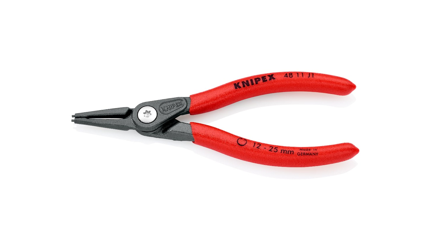 48 11 J1 - AĞIR HİZMET DÜZ İÇ SEGMAN PENSİ - KNIPEX - 1
