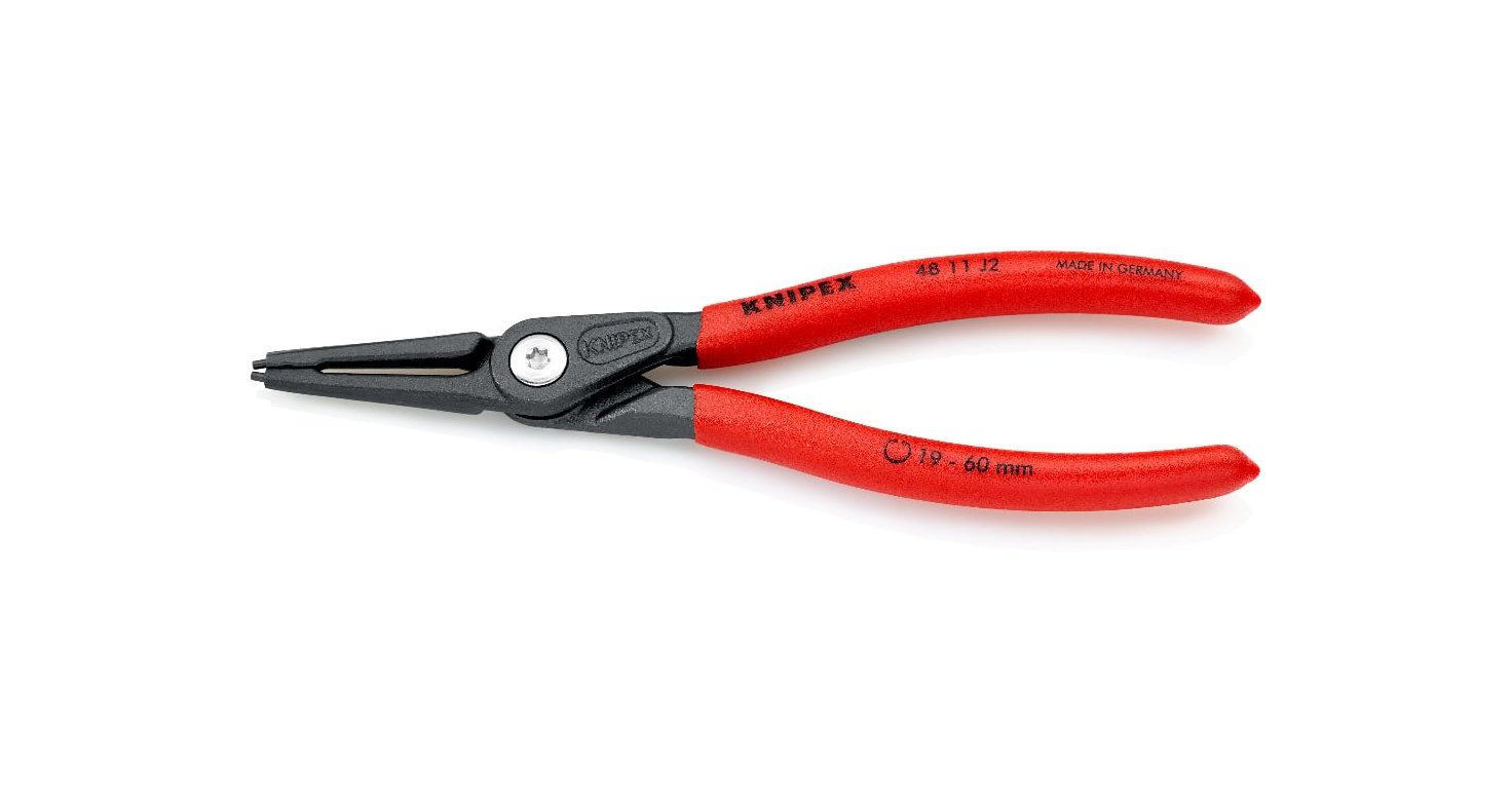 48 11 J2 - AĞIR HİZMET DÜZ İÇ SEGMAN PENSİ - KNIPEX - 1