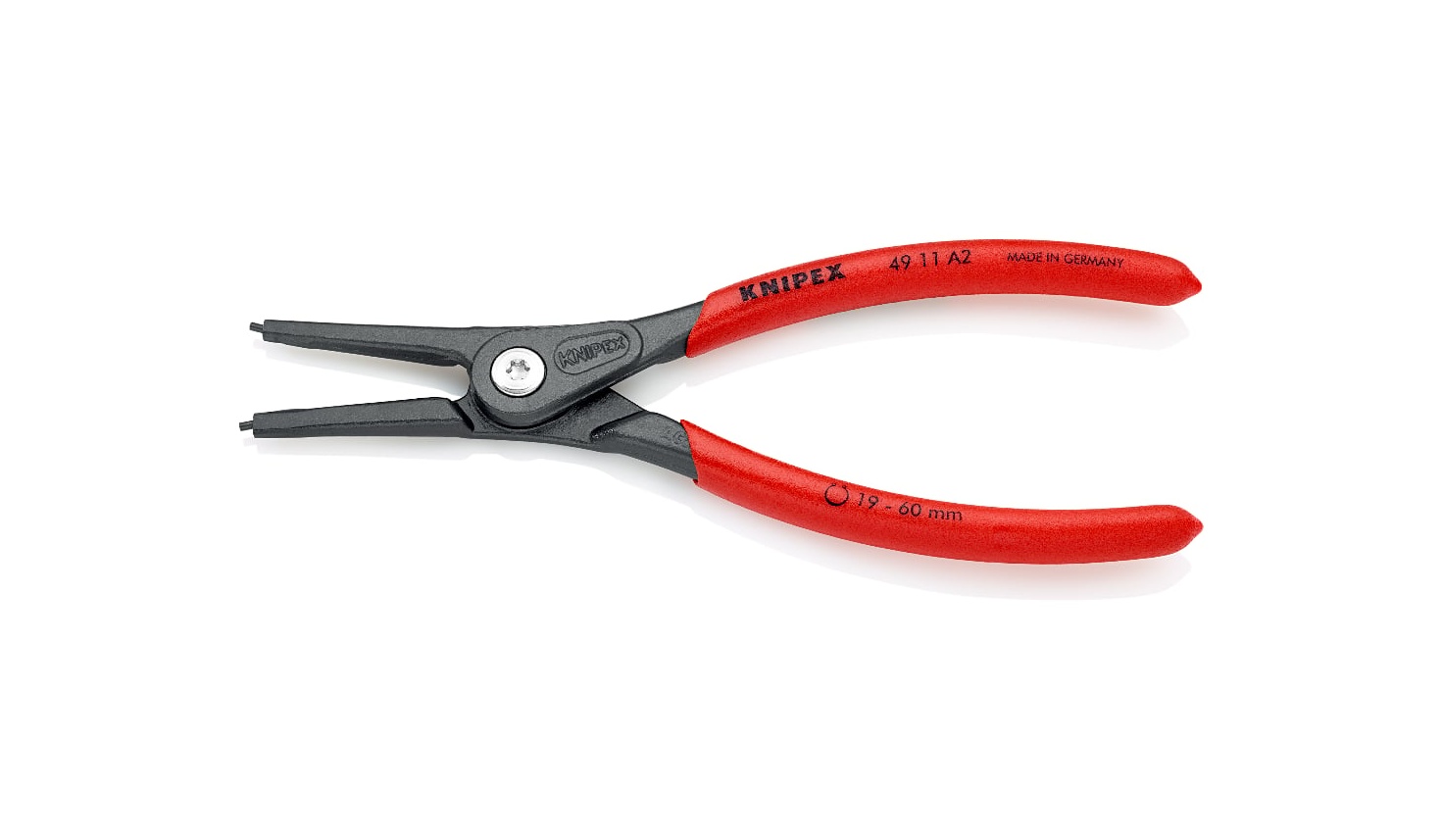 49 11 A2 - A2 AĞIR HİZMET DÜZ DIŞ SEGMAN PENSİ - KNIPEX - 1