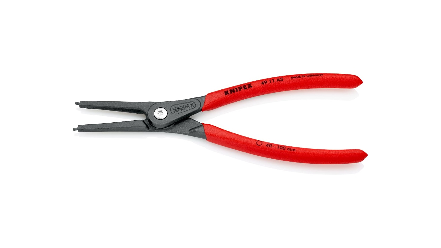 49 11 A3 - A3 AĞIR HİZMET DÜZ DIŞ SEGMAN PENSİ - KNIPEX - 1