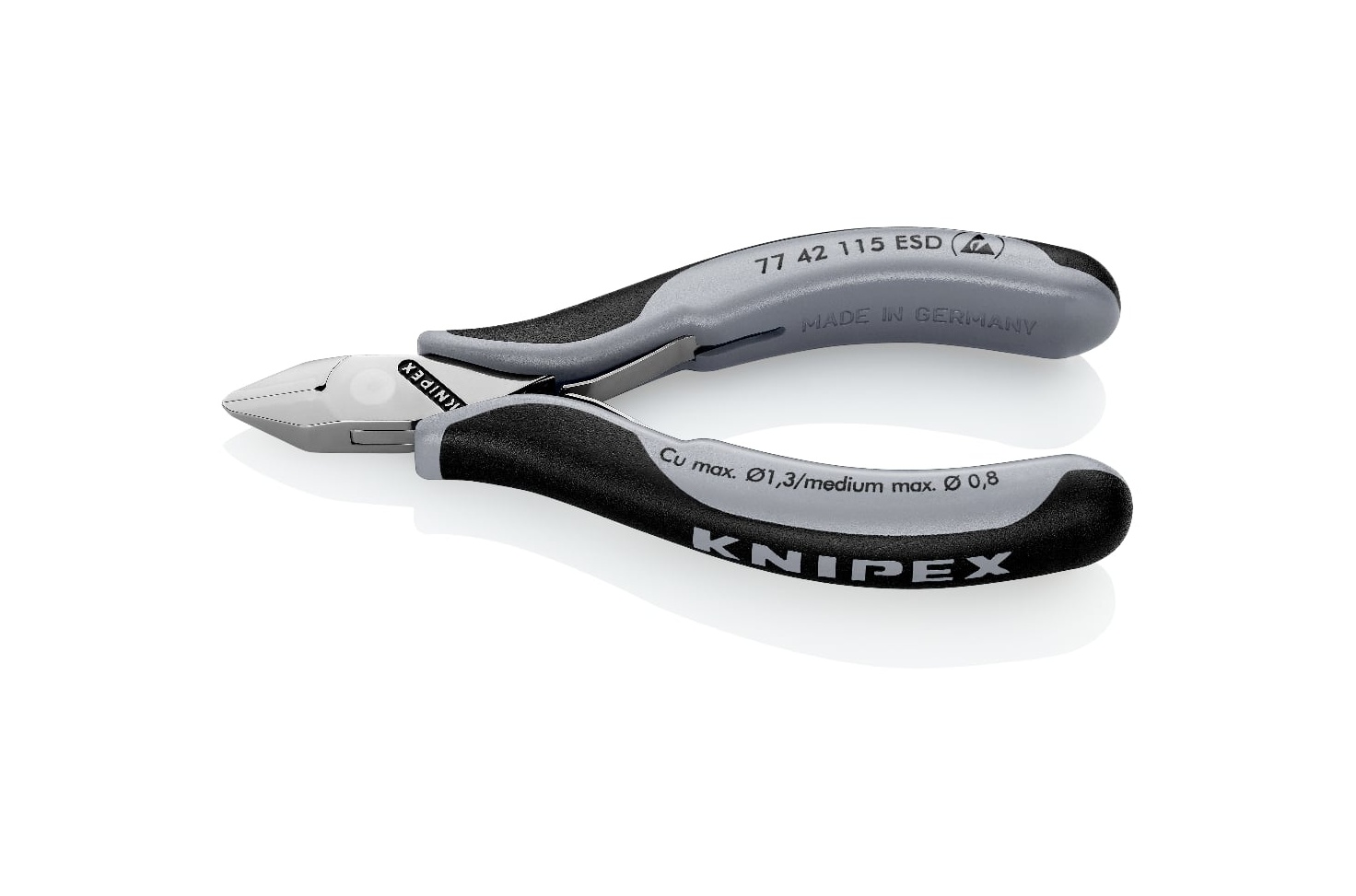 77 42 115 ESD - ELEKTRONIKÇI YAN KESKI KNIPEX - 1