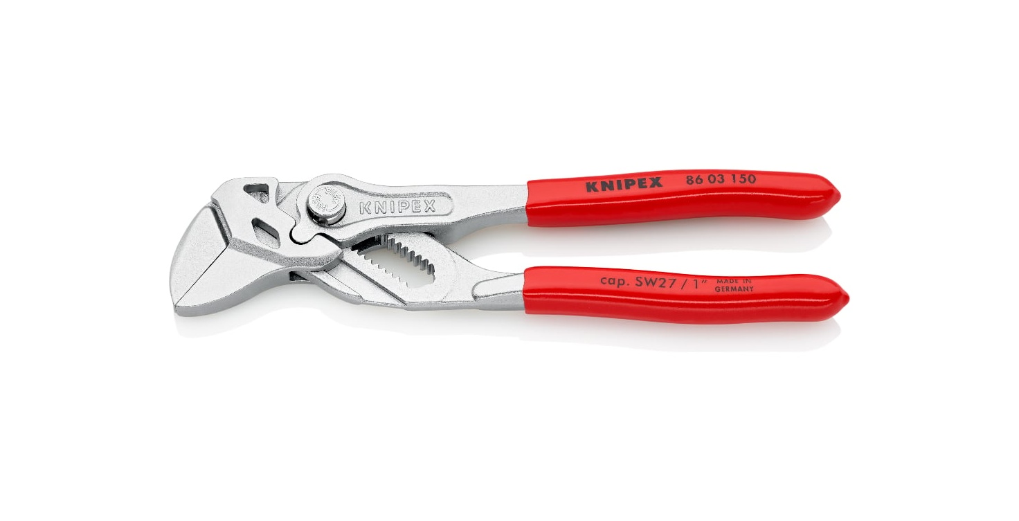 86 03 150 - DÜZ ÇENE AYARLI PENSE KNIPEX - 1