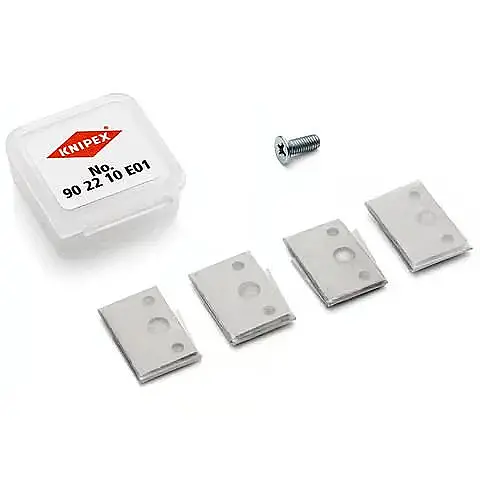 90 22 10 E01 - 90 22 10 BK İÇİN 8 YEDEK BIÇAKLI SET - KNIPEX - 1