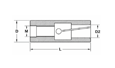 BF16M910LH03 - M9x1LH Ø16 BF 3MM VİDALI SÜRÜCÜ PENSİ - 2