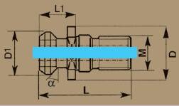 PS738840A - ÇEKTİRME VİDASI ISO7388-2-40 DELİKLİ - 2