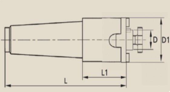 MT2CM27 - MK2 CM27 KOMBİNE FREZE TUTUCU - 2
