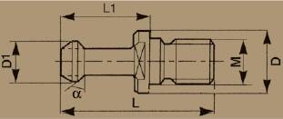 PSBT3090 - ÇEKTİRME CİVATASI BT30-90° - 2