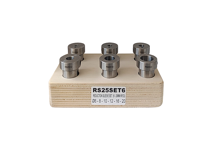 RS25SET6 - RS25 REDÜKSİYON KOVAN SET (6-20MM 6 ADET) - 1