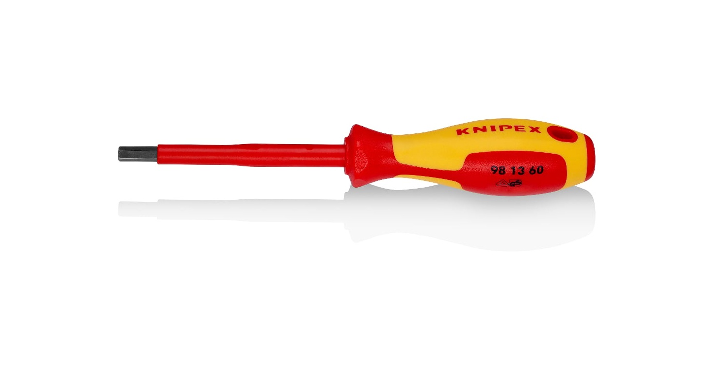 98 13 60 - VDE İZOLELİ ALLEN TORNAVİDA 6*100 MM - KNIPEX - 1