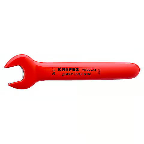 98 00 3/4 - VDE IZOLELI TEK AGIZ ANAHTAR 3/4 INÇ - KNIPEX - 1